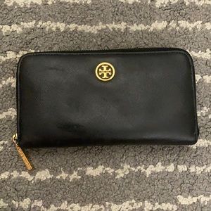 Tory Burch Black Wallet